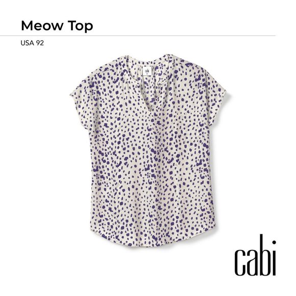 Cabi 4343 Meow Top Fall 2022 XLarge EUC - Picture 2 of 7